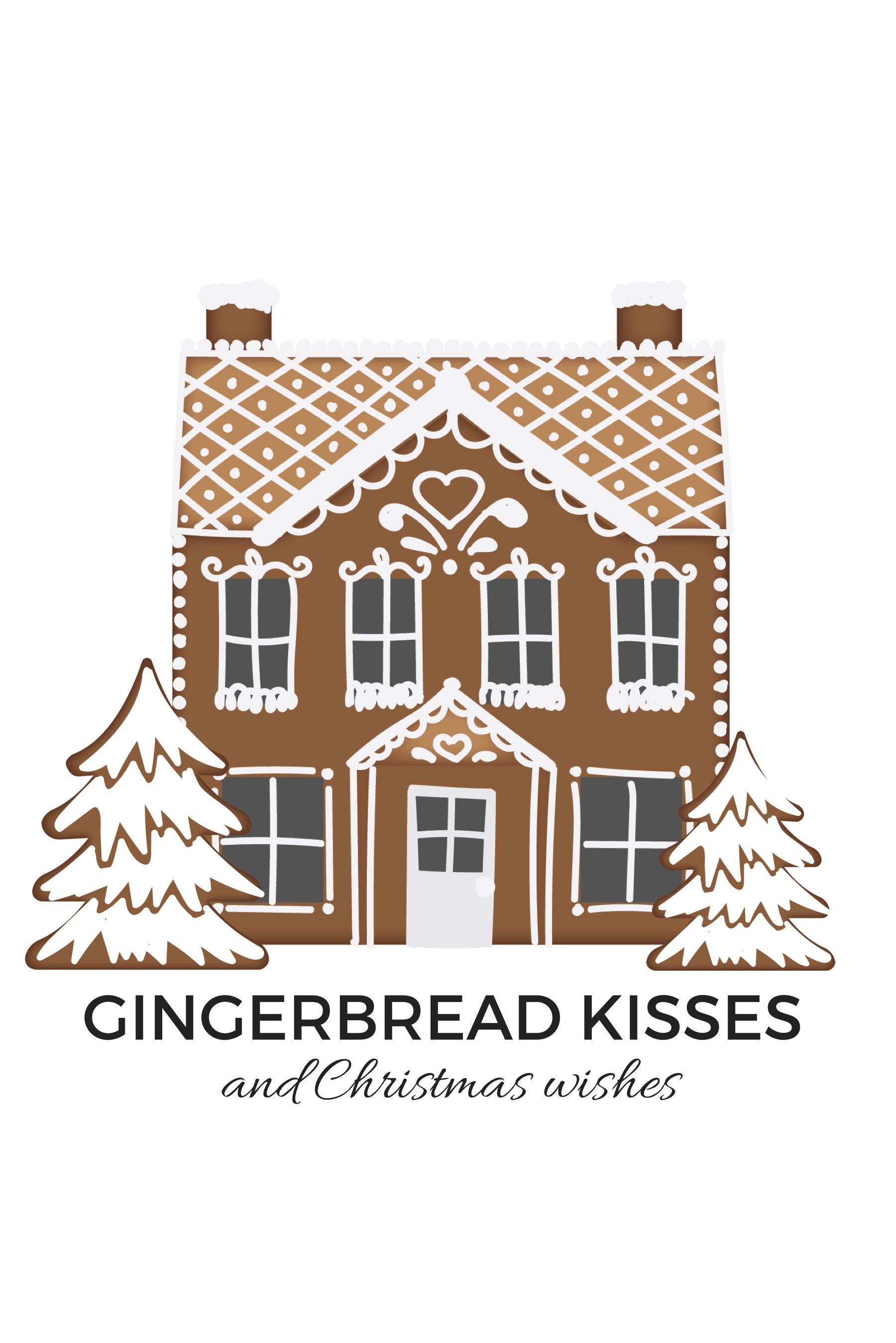 12 x 18 Gingerbread Sign Vertical