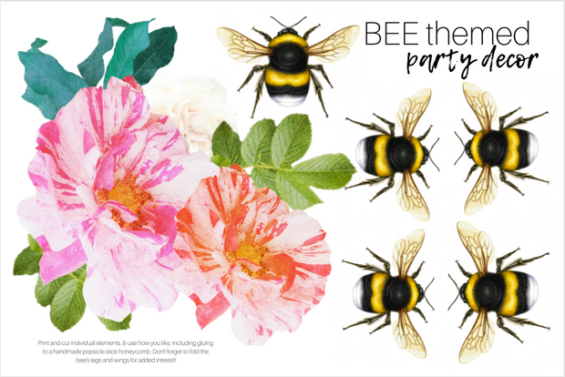 Bee Party Decor Pack