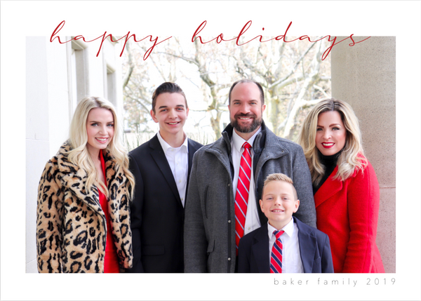 Happy Holidays Elegant