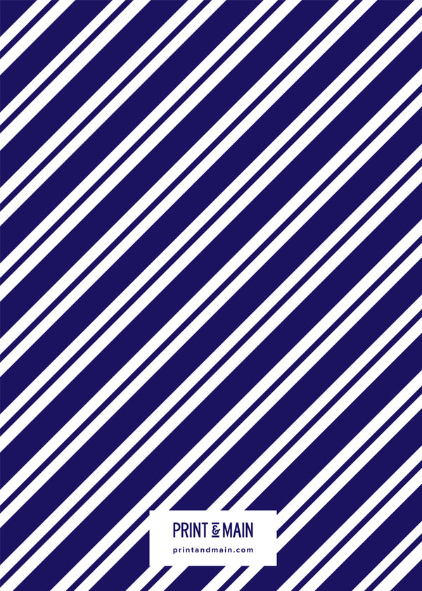 Merry Christmas – Striped, Script